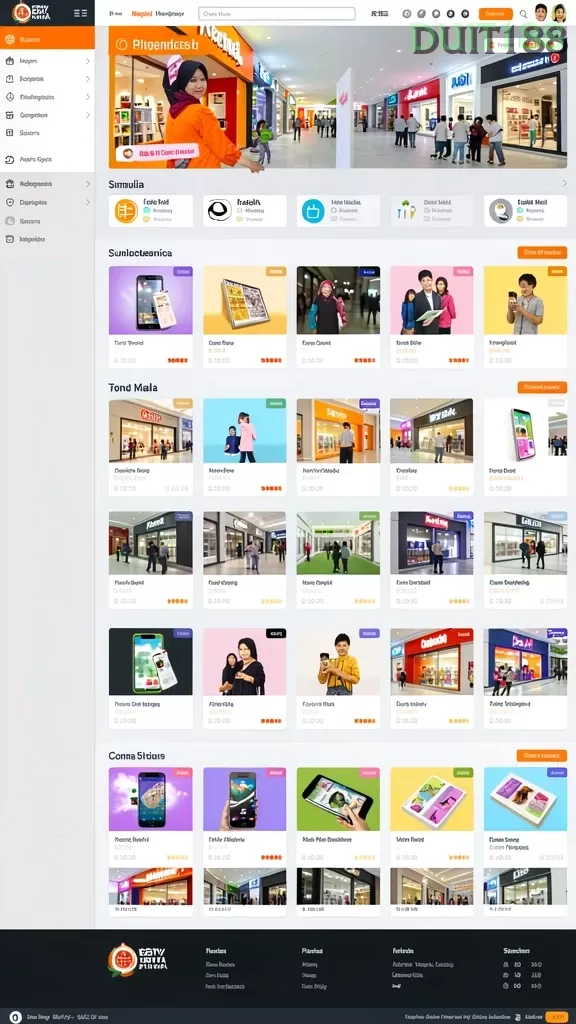 Cuplikan layar ADAM77 — menu navigasi