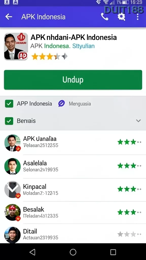 Cuplikan layar SGPSLSOT — pengaturan akun