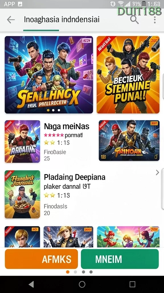 Cuplikan layar MADUGENIT — pengaturan akun